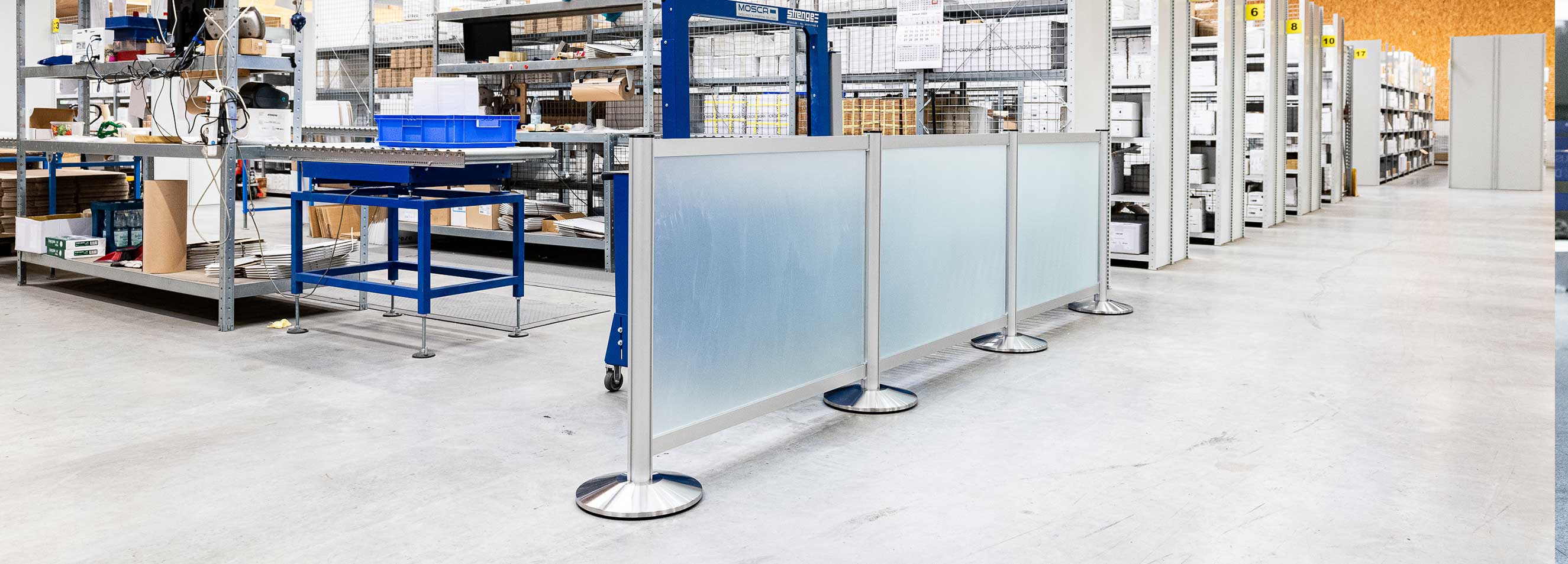 Partition wall systems in production